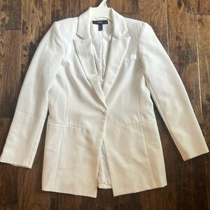 White blazer (can be worn as a dress)